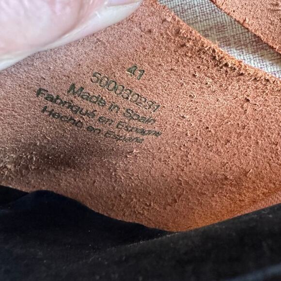 NWOB Free People Demi Platform Sandals Tan Leather Boho bohemian Size 41 / 10.5 - Picture 8 of 9